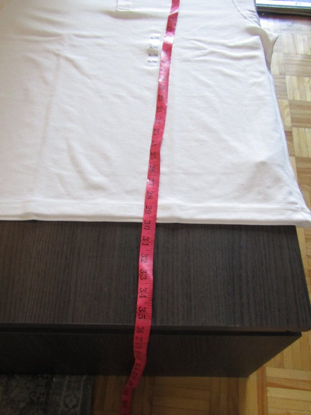 Uniqlo Dry waffle Henley neck Short - Sleeve T-Shirt - XL - Picture 6 of 6